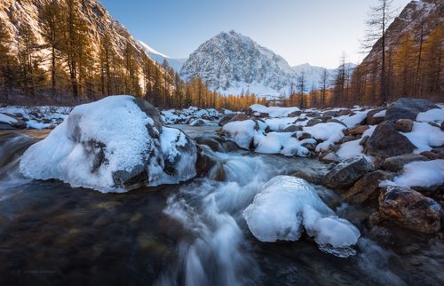 Волшебная долина Актру...