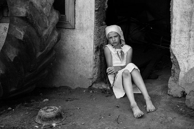 дети,собака,одиночество, друг, село, лето,каникулы,ребенок Потеряла друга. фото превью