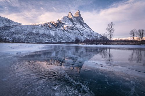 Вечер у горы Оттертинден