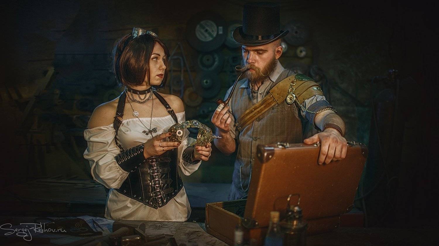 кузница, стимпанк, steampunk, rekhov, Сергей Рехов