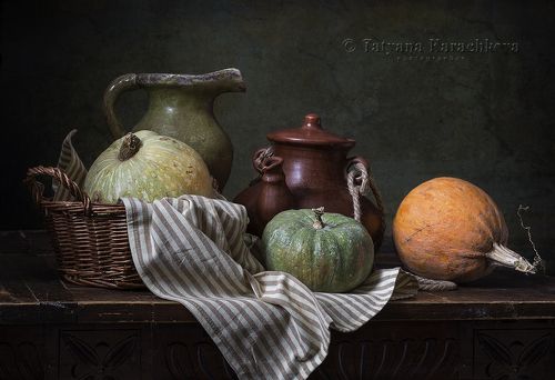 Три тыквы в конце зимы
