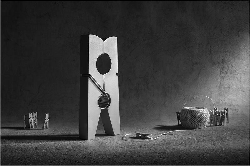 Из жизни прищепок фото превью