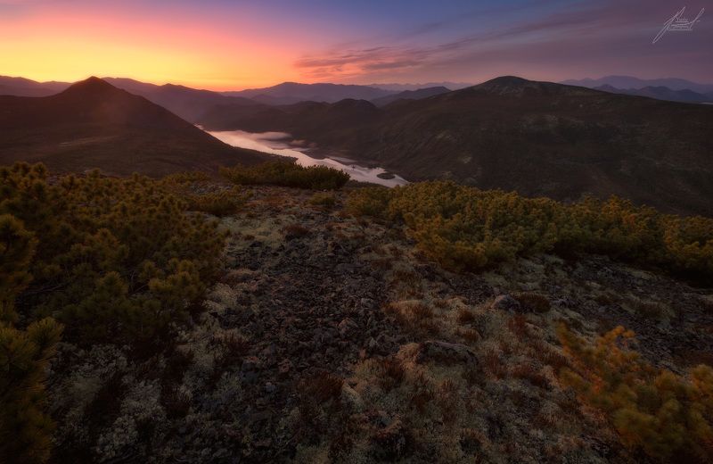 Над озером Танцующих Хариусов. фото превью