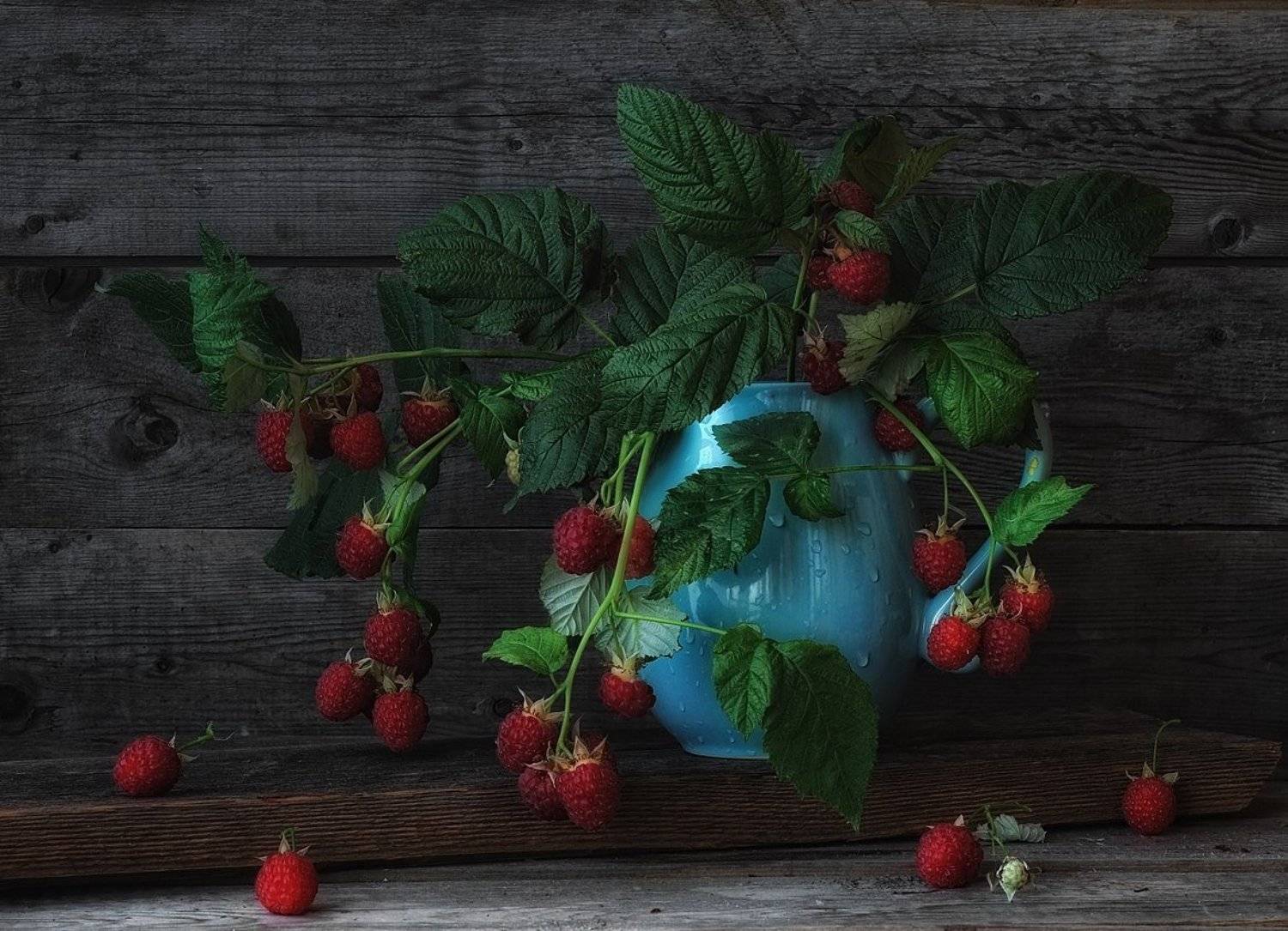 натюрморт,малина,ягоды, Наталия К