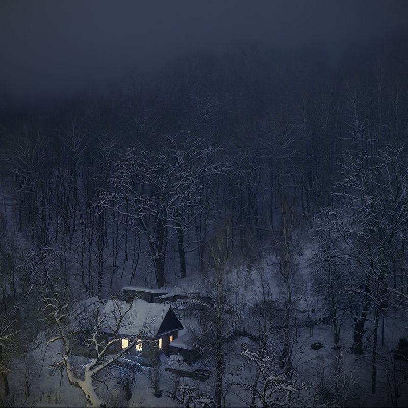 Жила зима в избушке... фото превью