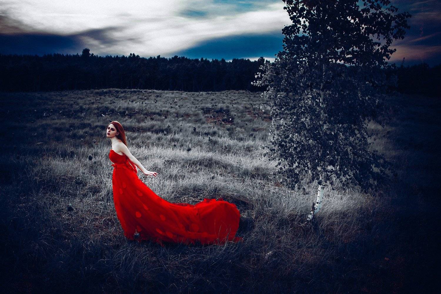 woman, portrait, dress, outdoors, conceptual, Руслан Болгов (Axe)