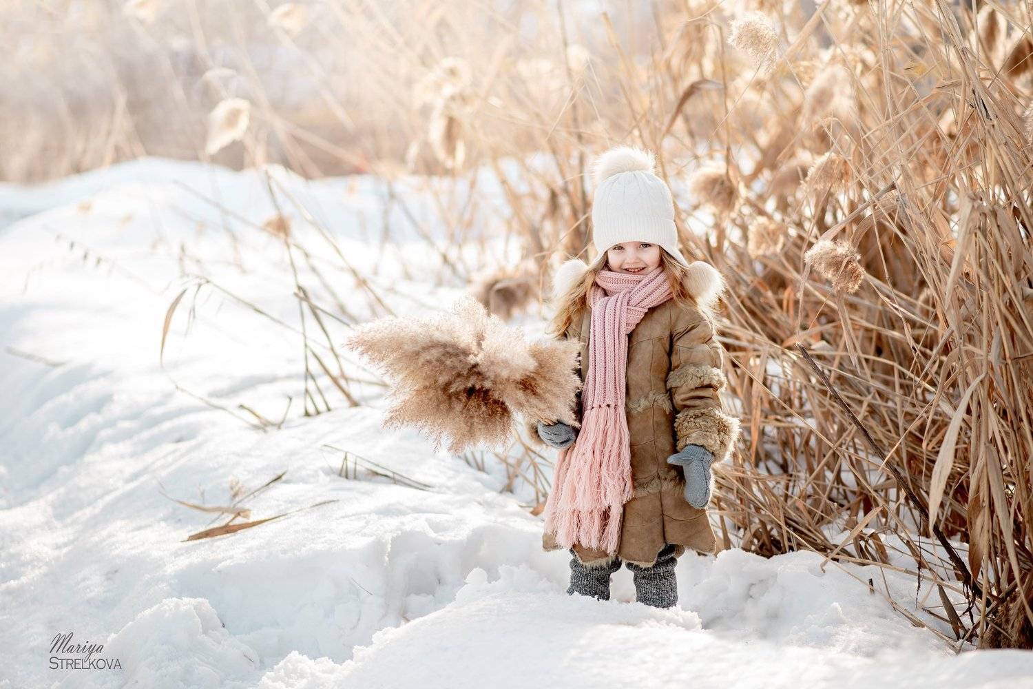 девочка, камыши, прогулка, Стрелкова Мария