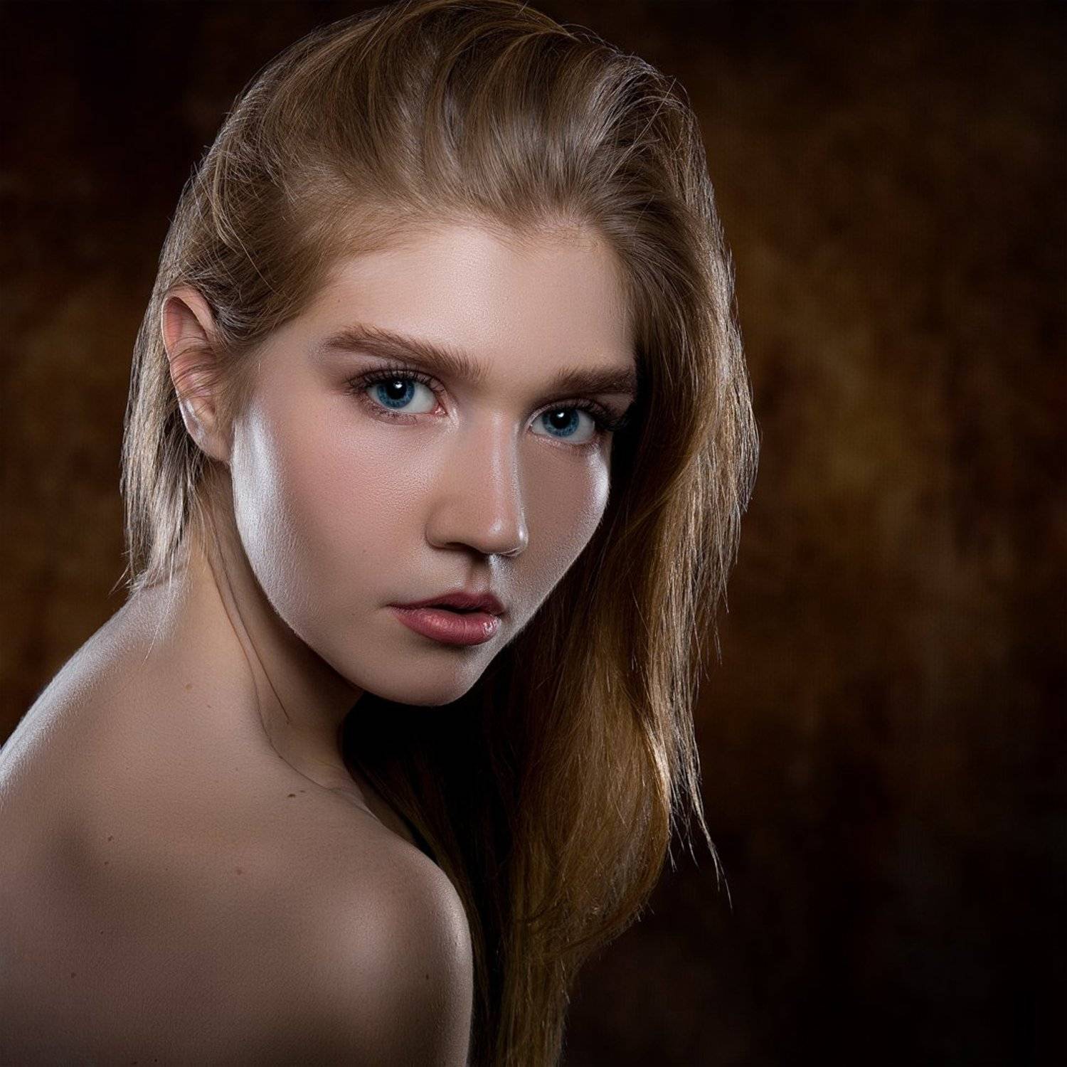 девушка, молодая, красивая, лицо, портрет, взгляд, красота, студийный свет, sigma, Евгений Сибиряев