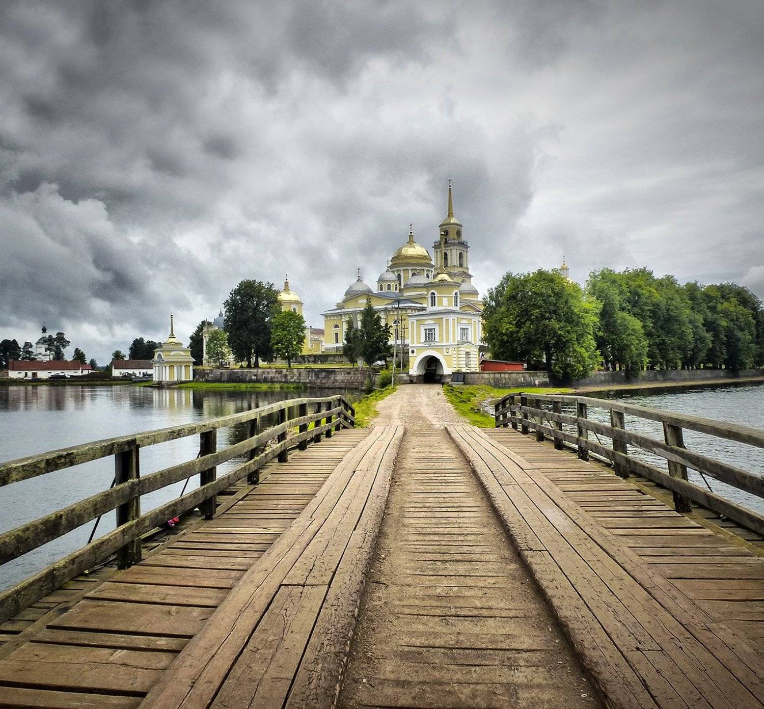 монастырь,тверская обл.пейзаж,нилова пустынь, Natali Bol