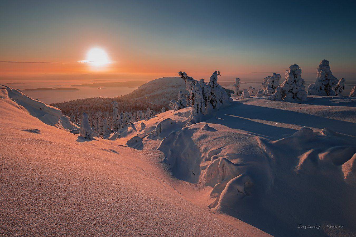 север, кольский, заполярье, кандалакша,гора волостная, Роман Горячий