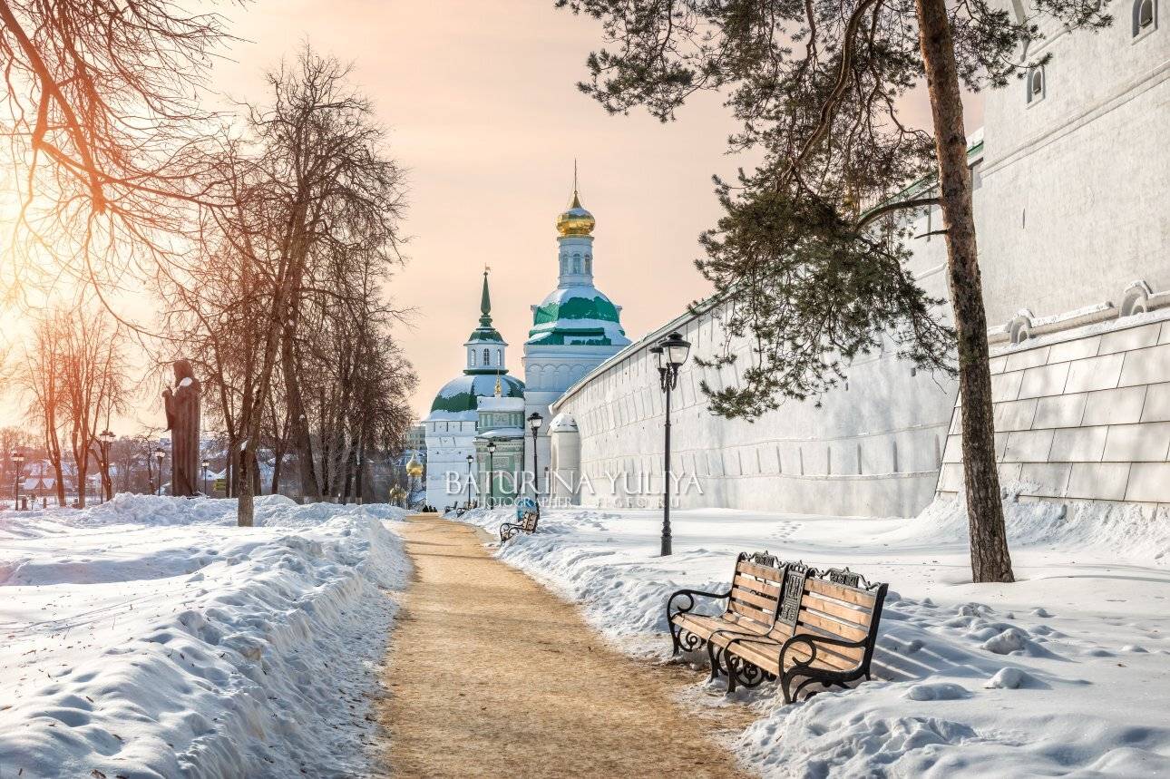 сергиев посад, лавра, зима, Юлия Батурина