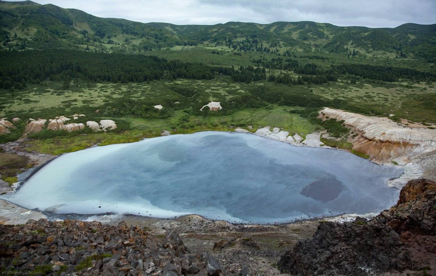 Дальний Восток, Курилы, Кунашир , Элина Хван
