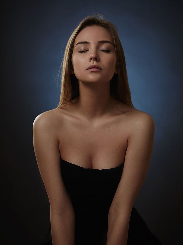 девушка, портрет, студия Алена фото превью