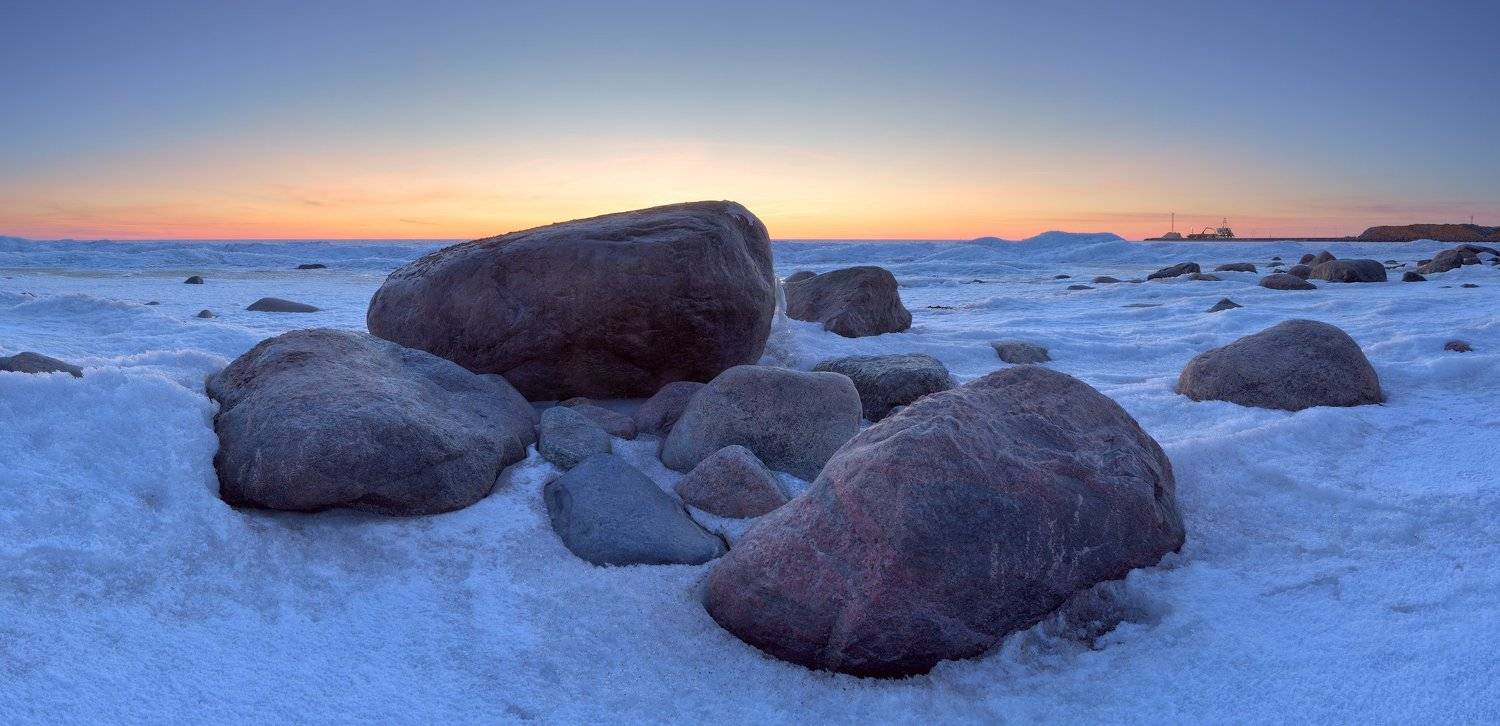 пейзаз, панорама, балтийское, море, латвия, закат, Алексей Мельситов