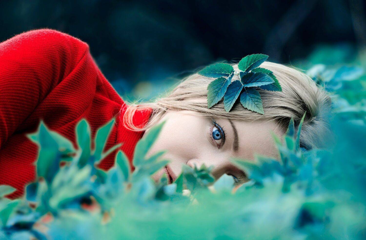 портрет, девушка, Анастасия Добровольская