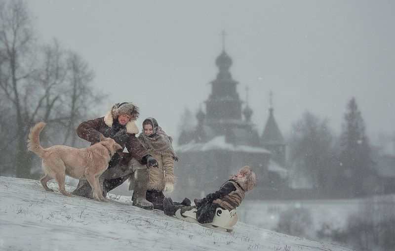 Зимние забавы фото превью