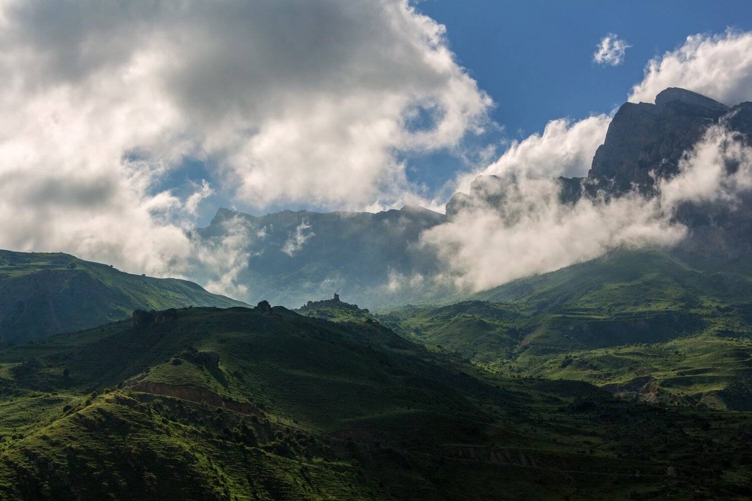 горы, крепость, Эстелла