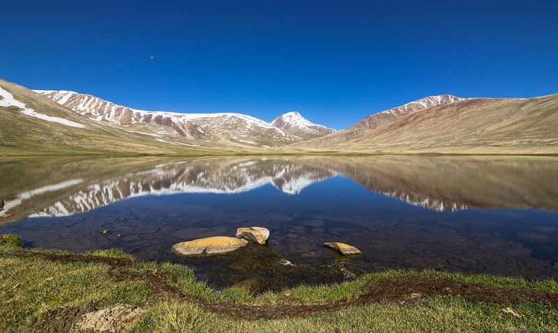 mountains, горы, Памир, скалы, Таджикистан, тракт, вахан, гбао, Tajikistan, бадахшан, памирский	 Высотный дзен фото превью