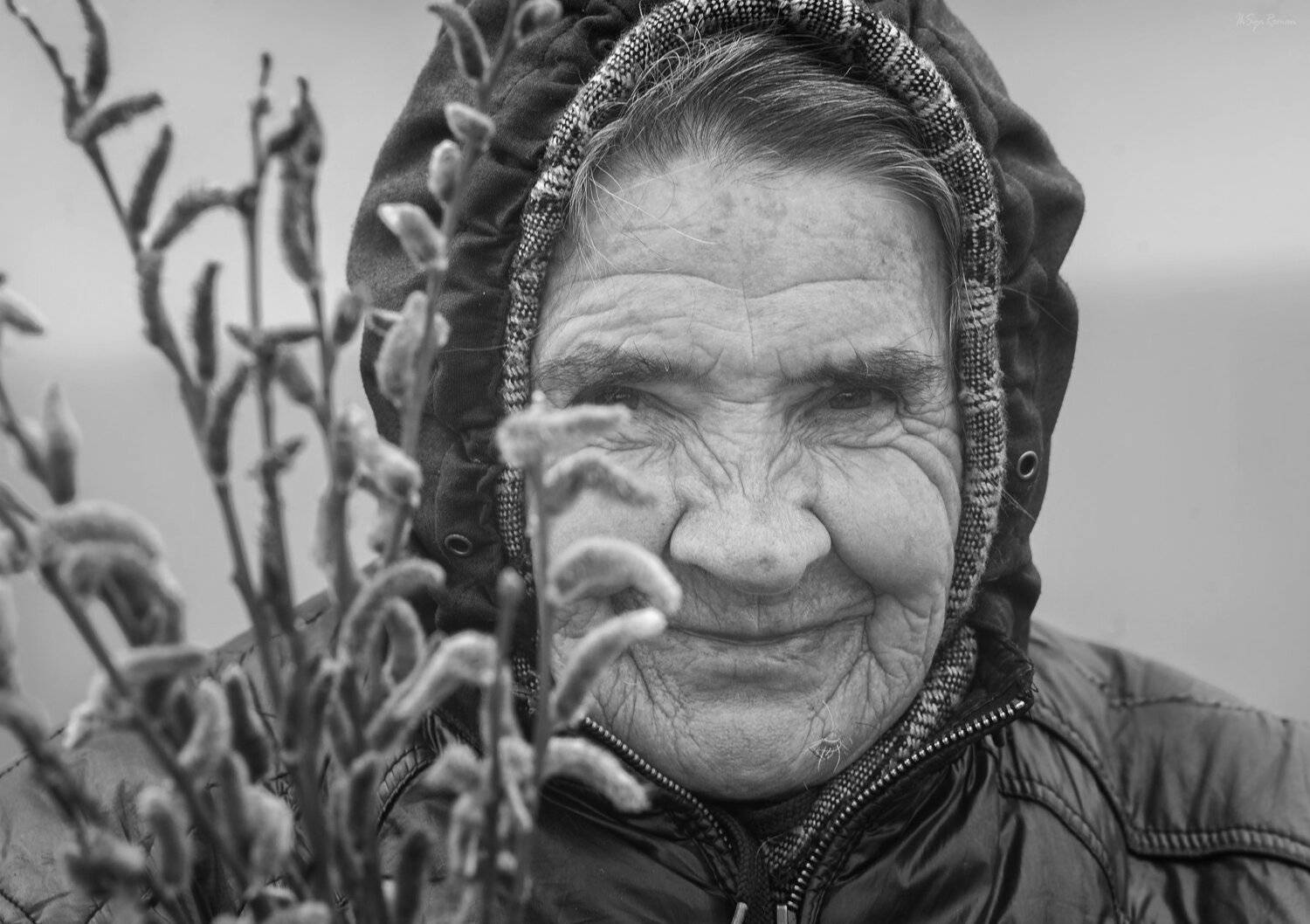 женщина,верба,жанр,улица,портрет, Roma  Chitinskiy