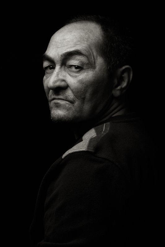 портрет, черно белое, мужчина, black is shadow Фаша фото превью