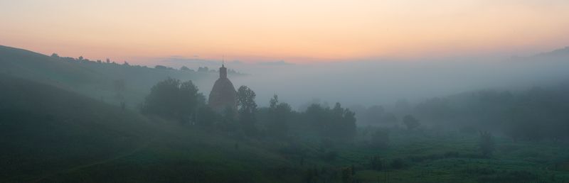 раннее утро на реке Красивая Меча фото превью