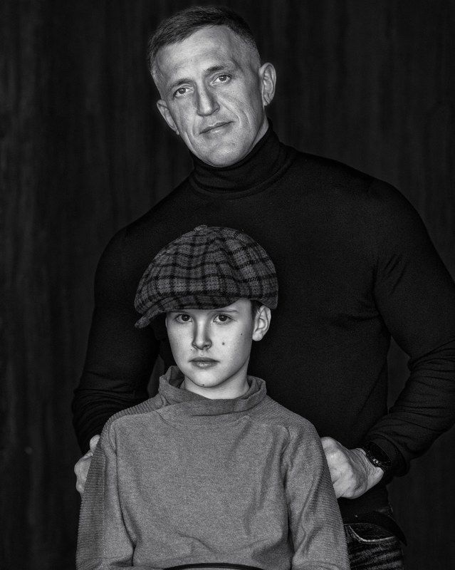 отец, сын , portrait, son , father Just family фото превью