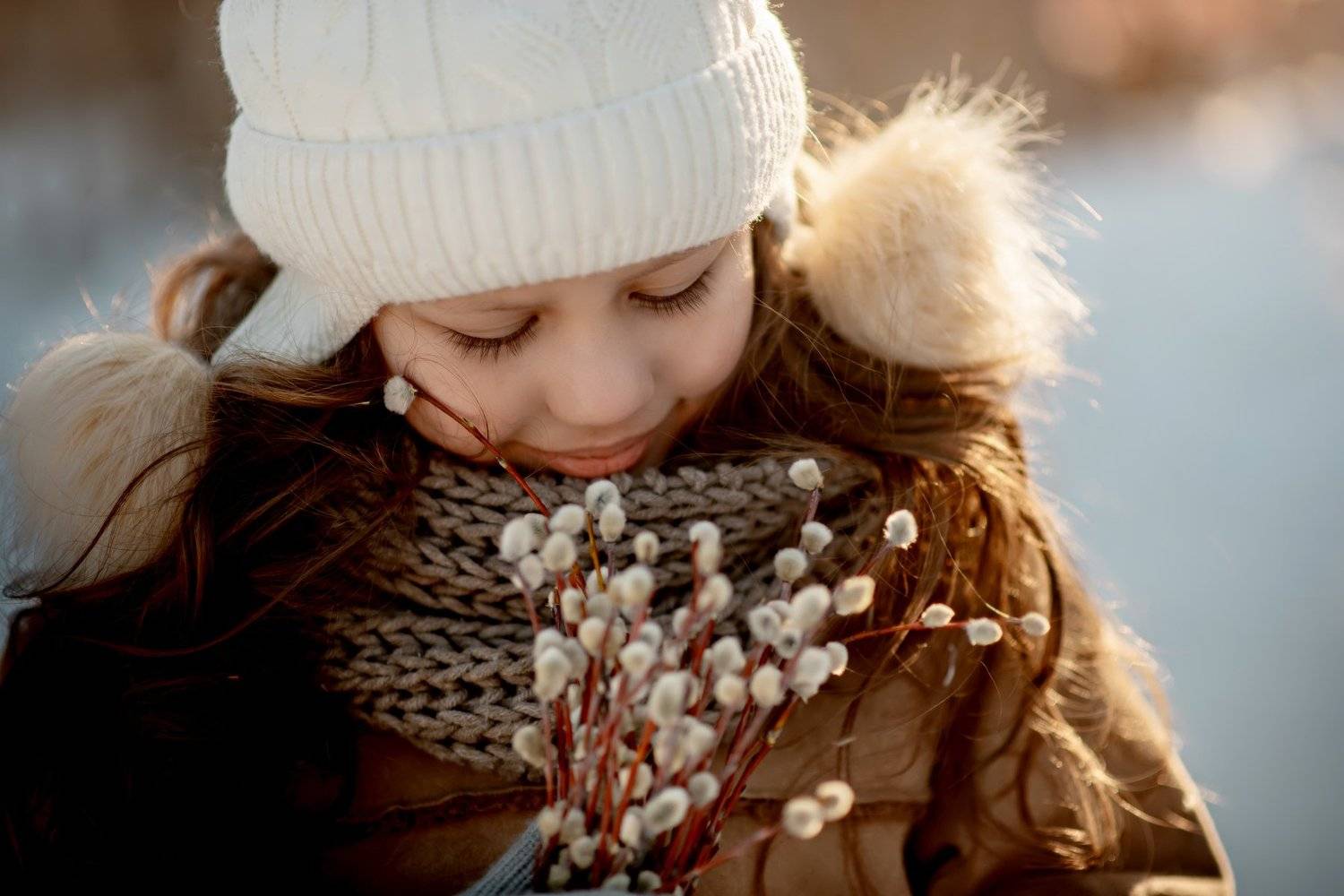 девочка, камыши, прогулка, верба, солнце, закат, контровой, Стрелкова Мария