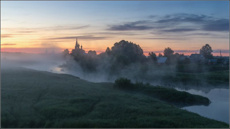 россия, ивановская обл, дунилово Река Теза фото превью