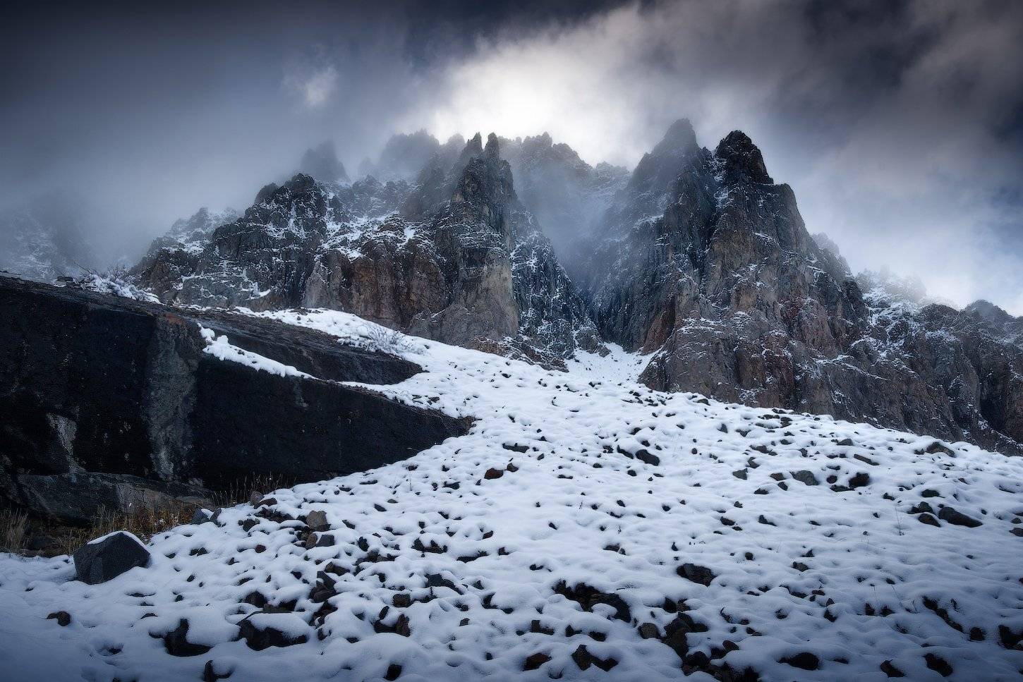 алтай, горы, осень, актру, Владимир Ляпин
