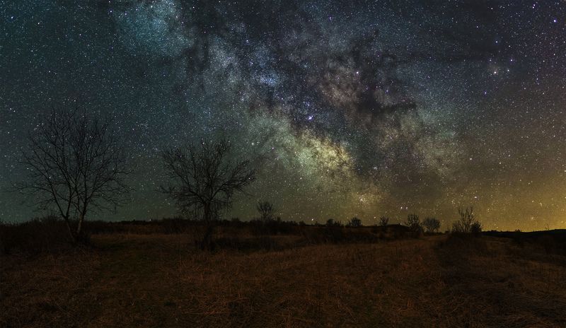 ceclii, nikon d3400, milky way, night  фото превью