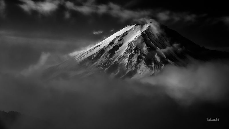 Fuji,Japan,mountain,clouds,snow,amazing,beautiful, Actor фото превью