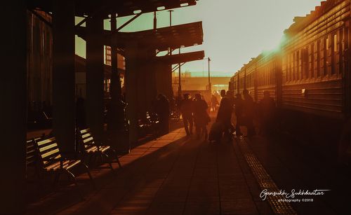 Morning train