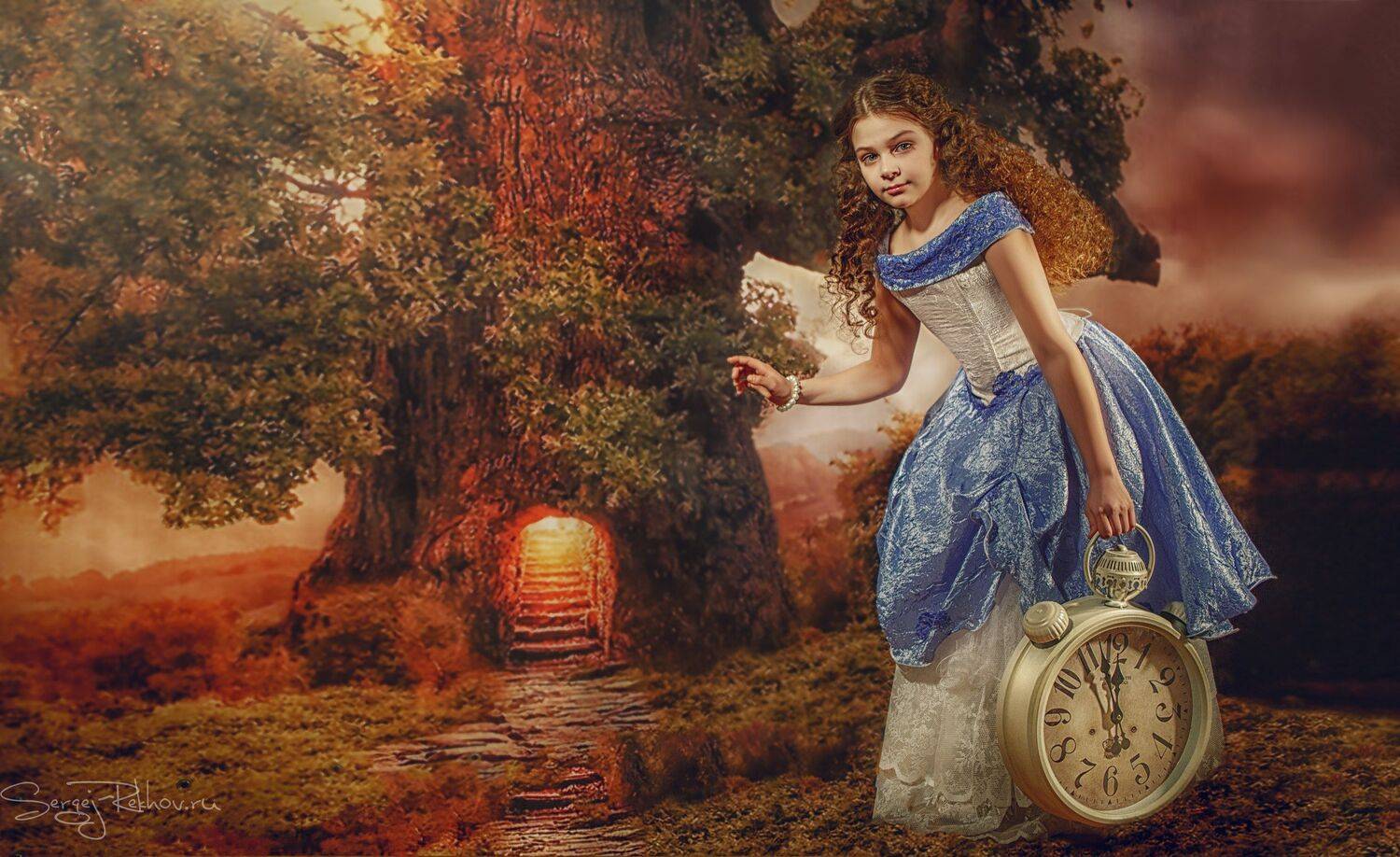 алиса, сказка,  лес, часы, приключения, rekhov, Сергей Рехов