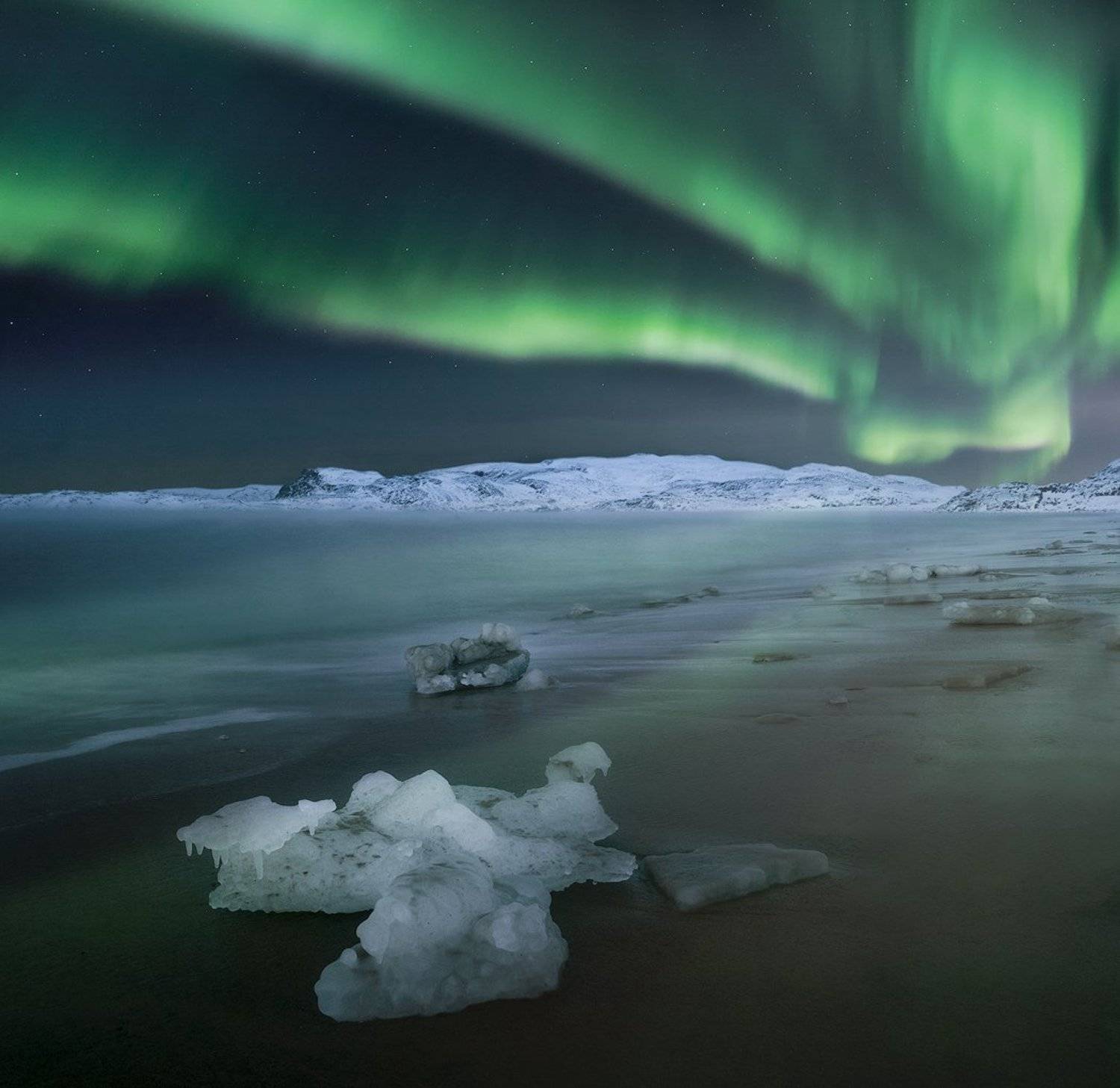 aurora borealis, северное сияние, кольский полуостров, Васильев Алексей