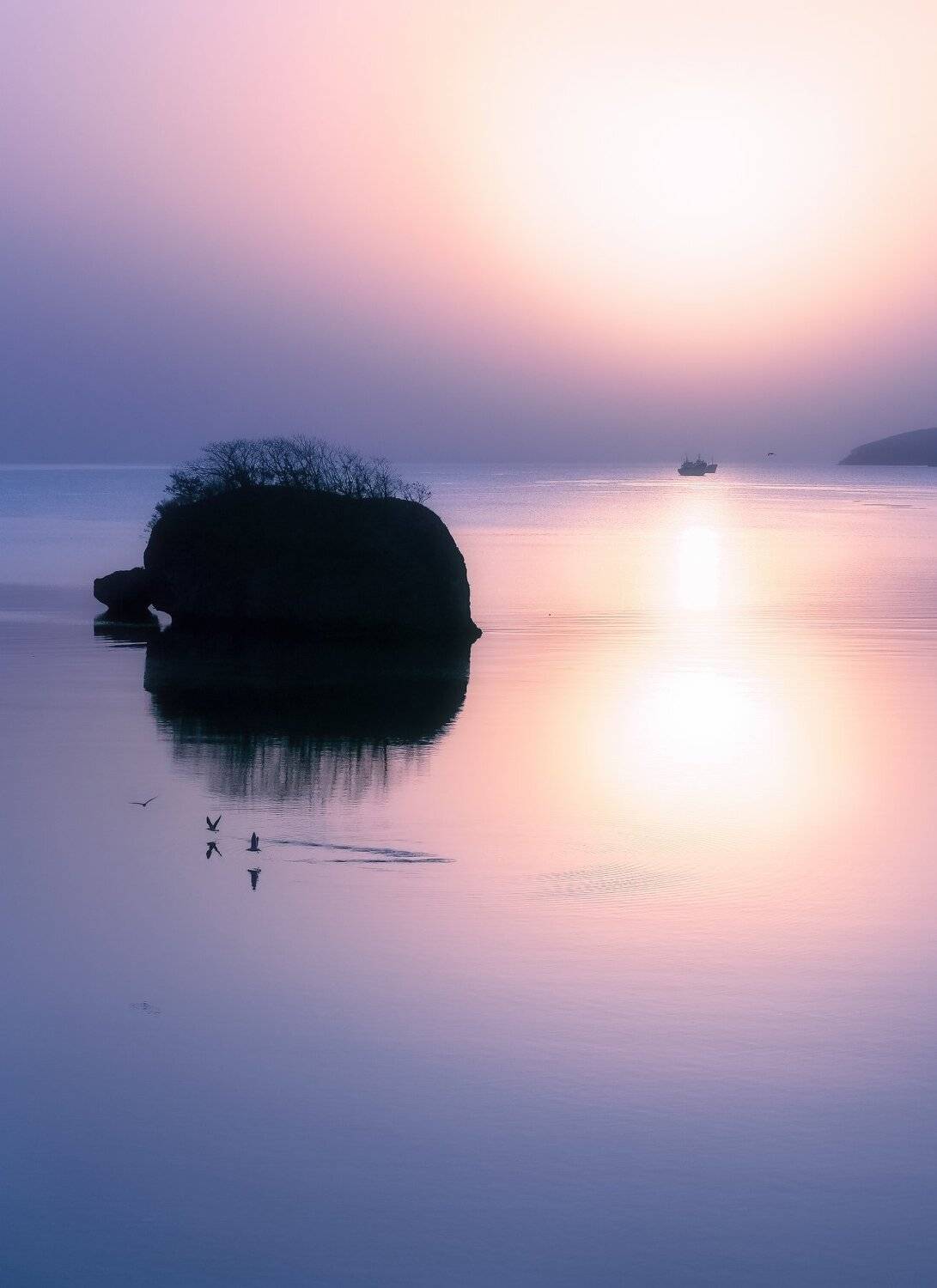 утро, море, остров, Андрей Кровлин