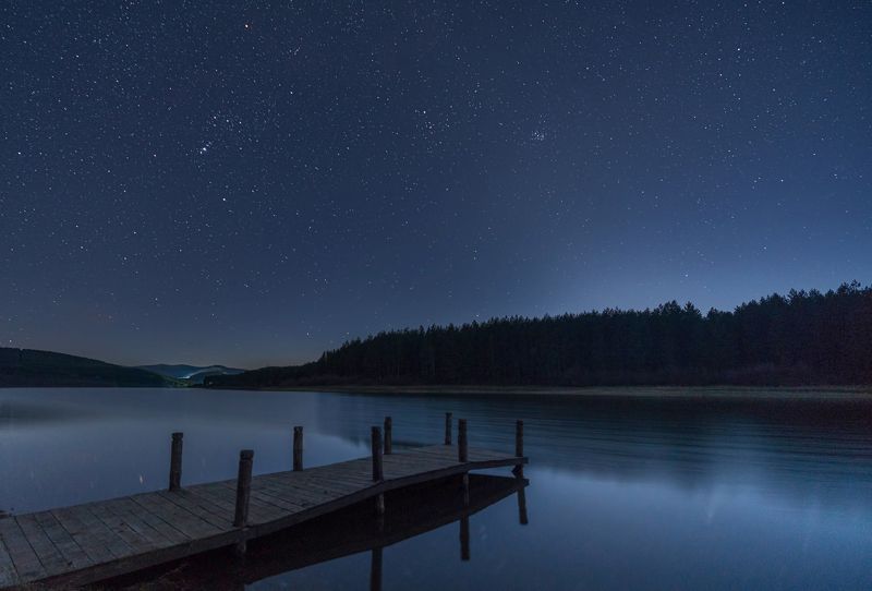 Peaceful star night... фото превью