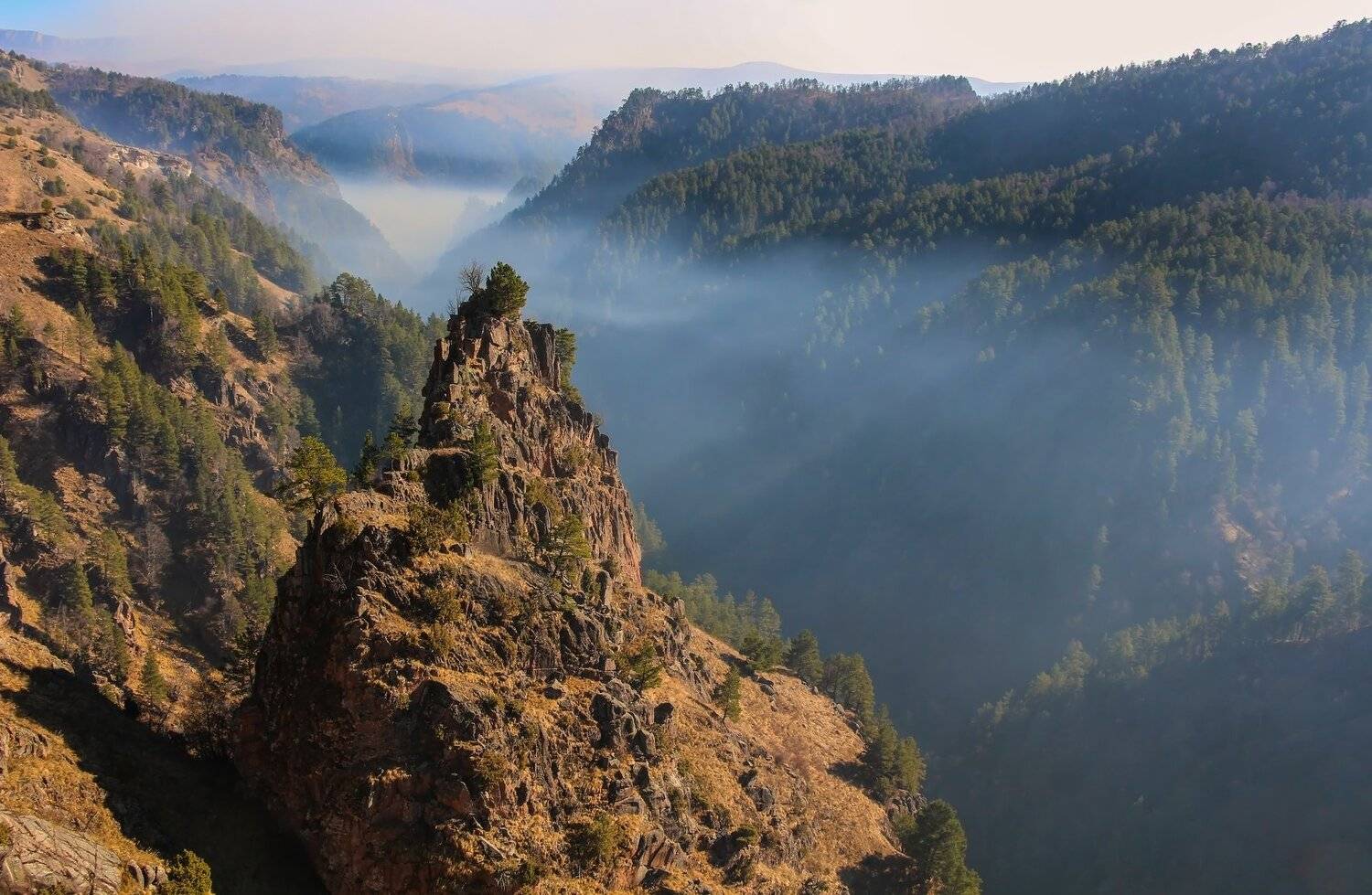 горы, туман, Эстелла