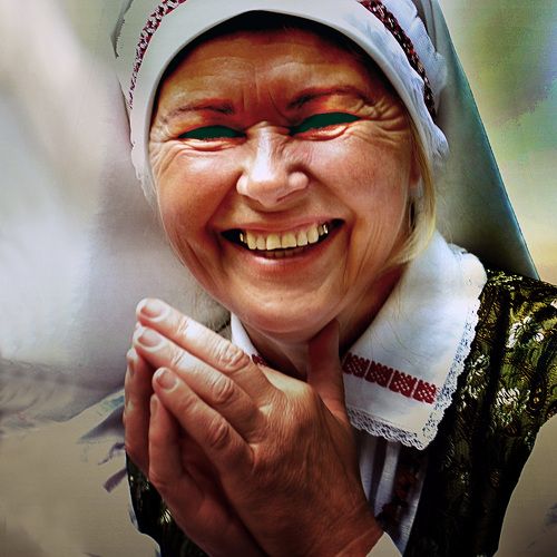 Счастливая женщина