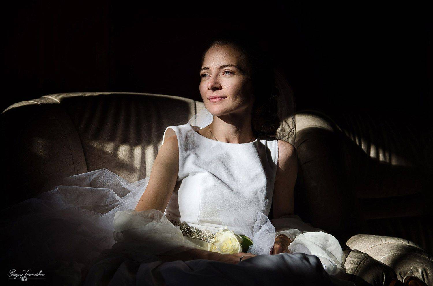 портрет, студия, свет, Сергей Томашев