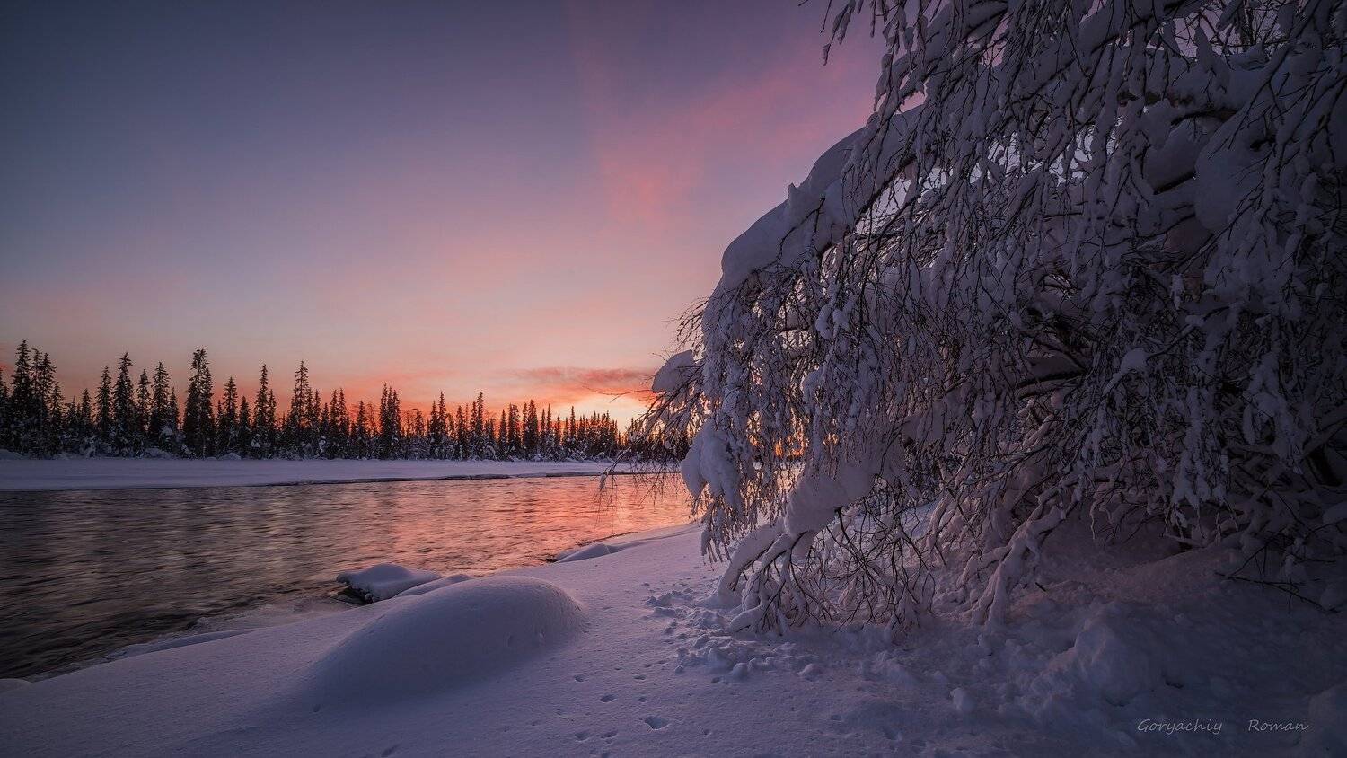 кольский, север,заполярье, умба, река,, Роман Горячий