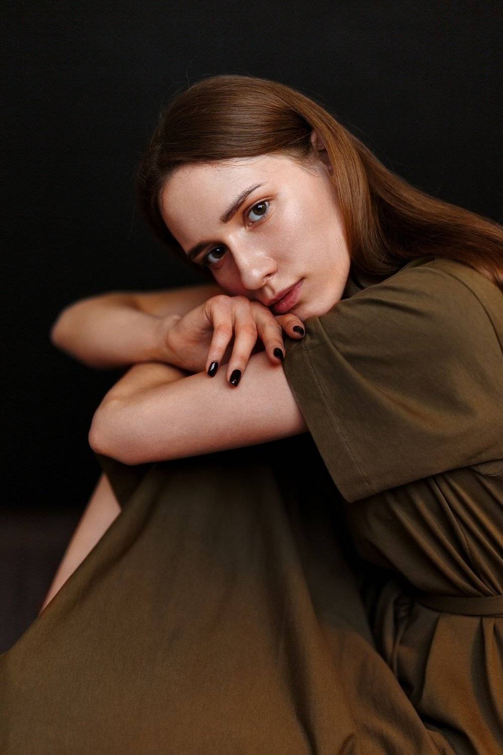 portrait, girl, people, color, eyes, light, девушка, studio, студия, портрет, head, свет, человек, эмоции, цвет, фотосессия, Иван Лосев