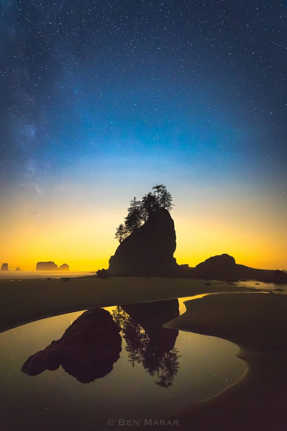 beach stars ocean, Ben Marar