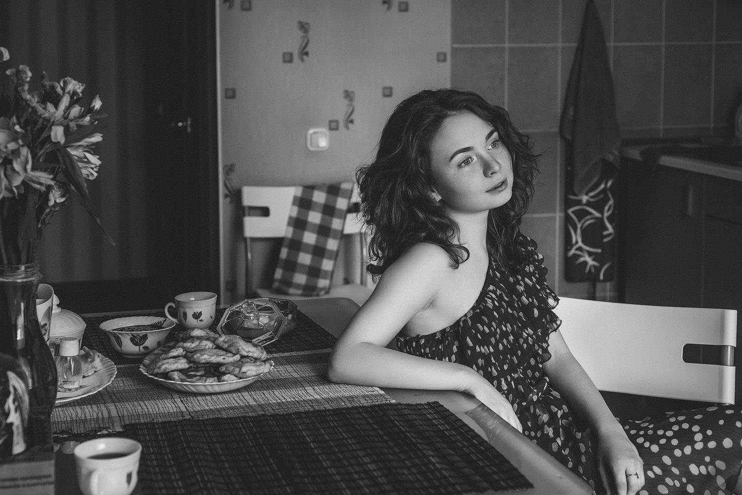 портрет, арт, модель, portrait, art, Анна Асанова