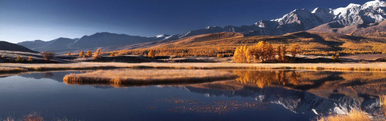 алтай, горы, осень, джангысколь, Владимир Ляпин