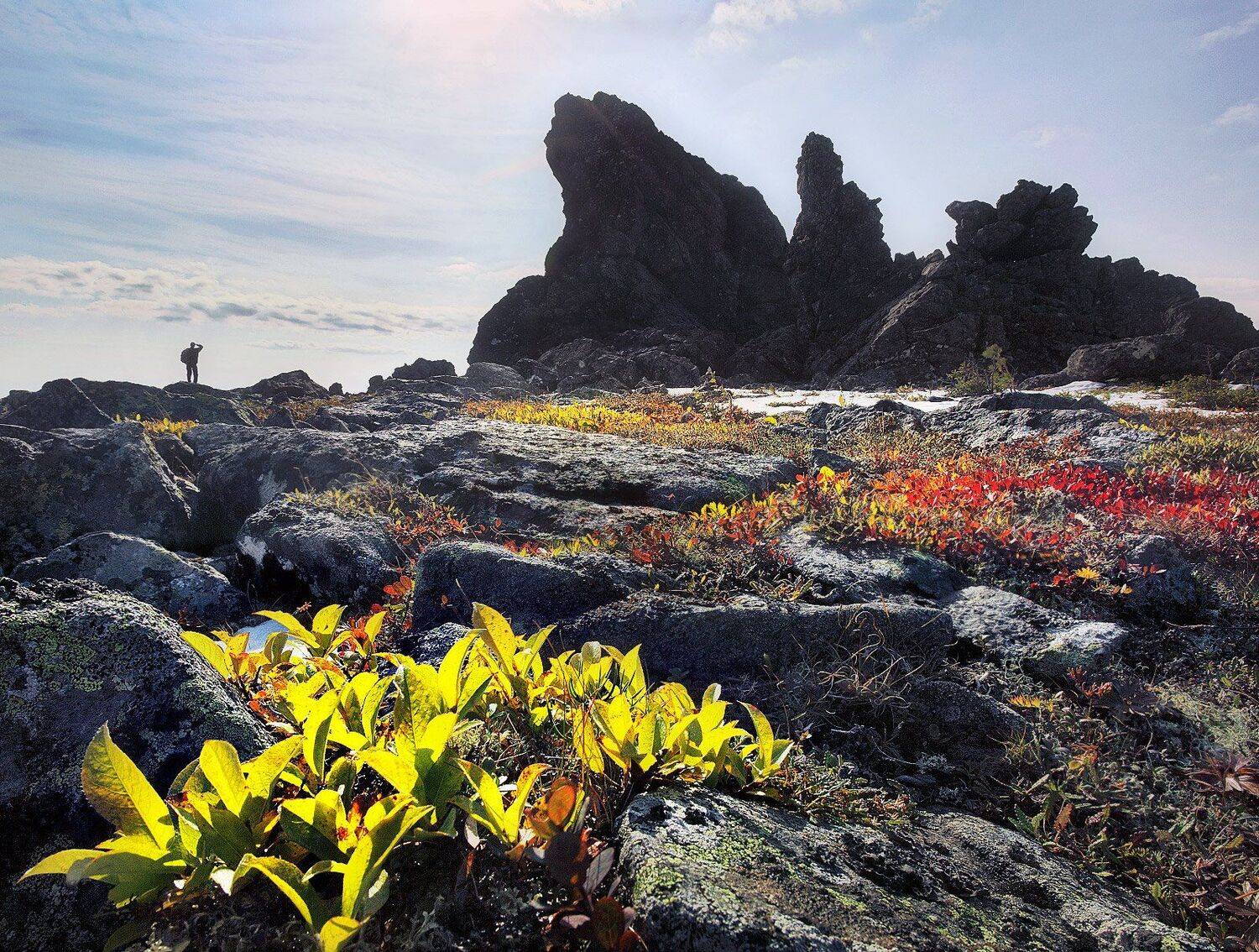 Осень, Урал, горы, скалы, Сергей Макурин