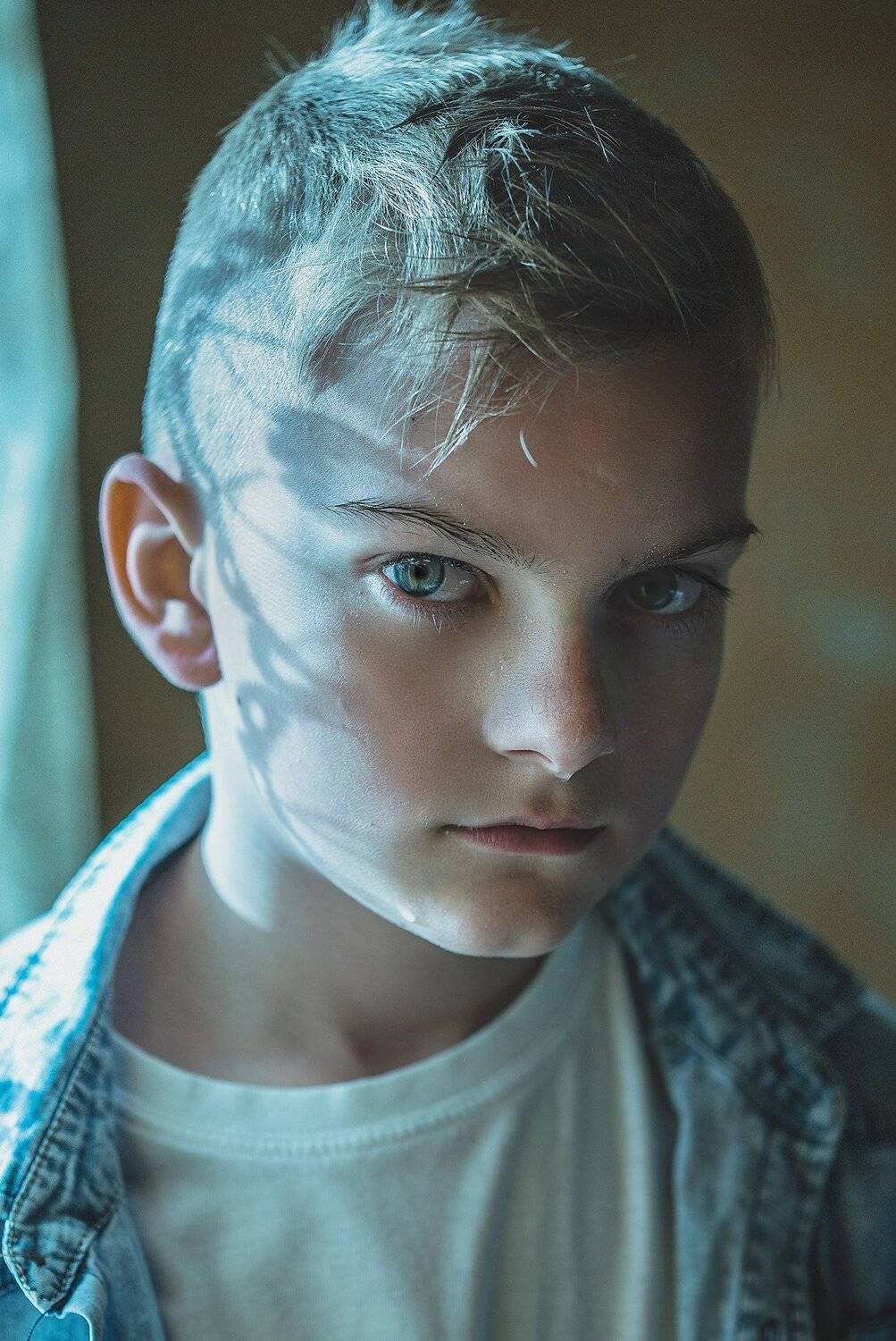 boy, portrait, son, natural light, Anna Ścigaj