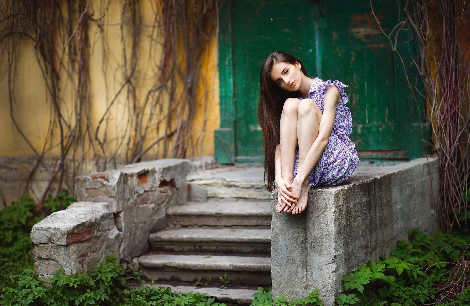 портрет, девушка, красивая, красота, модель, весна, настроение, свет, цвет, жанр, Постонен Екатерина