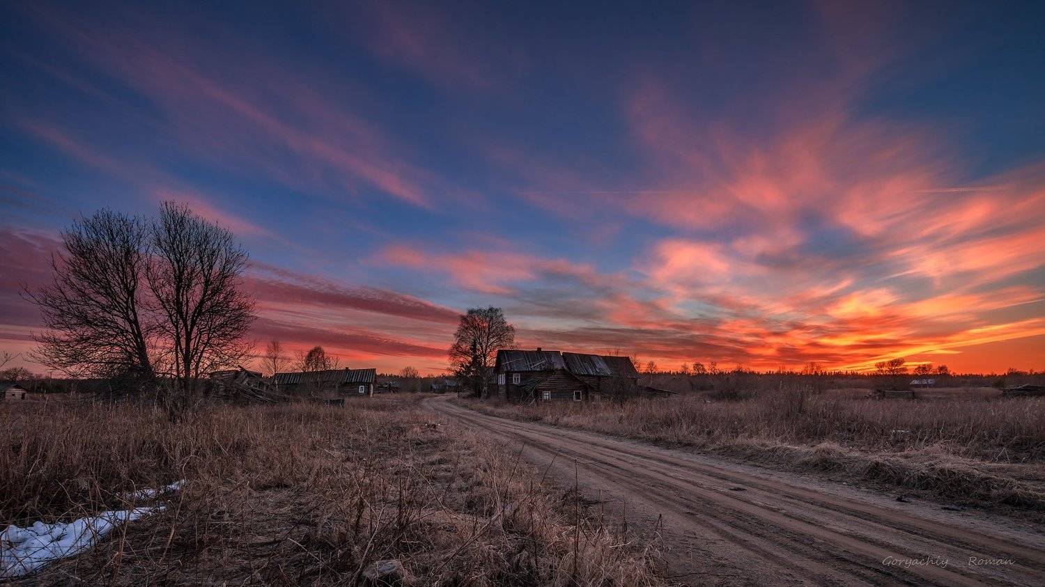 великий двор, весна, вологодчина, кема, север, Роман Горячий