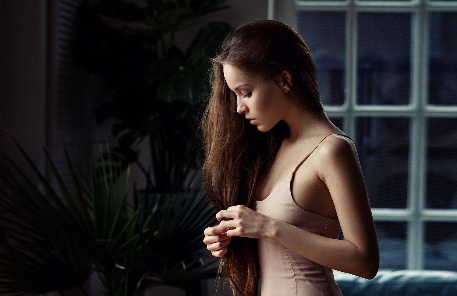 портрет, студия, свет, Сергей Томашев