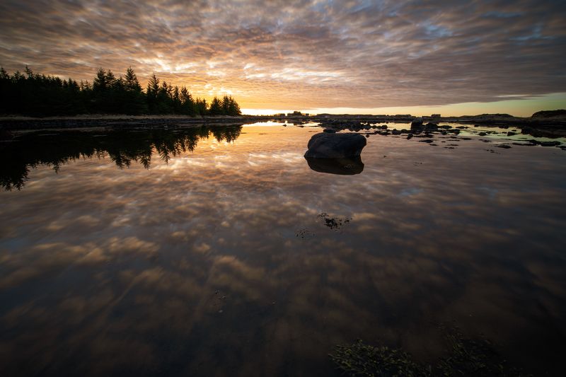 Sunset, Hustadvika, Norway, Nisi, Haida Sunset at Storholmen, Hustadvika, Norway. фото превью